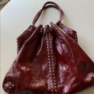 Michael Kors red patent leather bag!